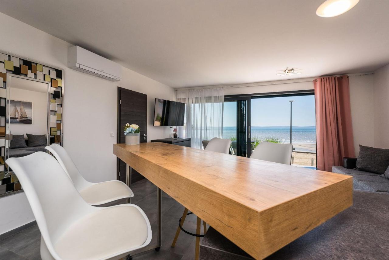 Jamc Dream Familientraum Direkt Am Meer Mit Beheiztem Pool Privlaka  Exterior foto