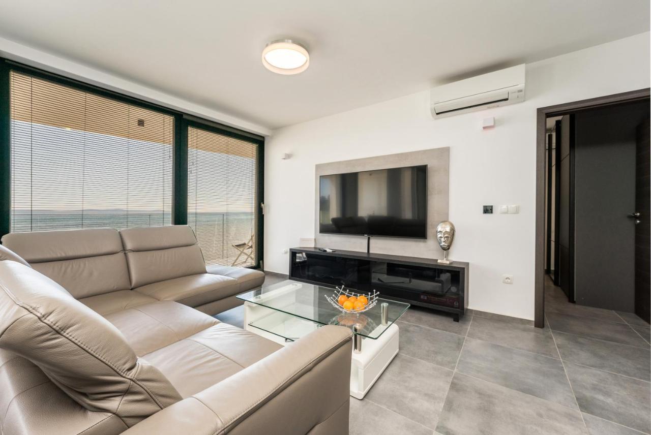 Jamc Dream Familientraum Direkt Am Meer Mit Beheiztem Pool Privlaka  Exterior foto