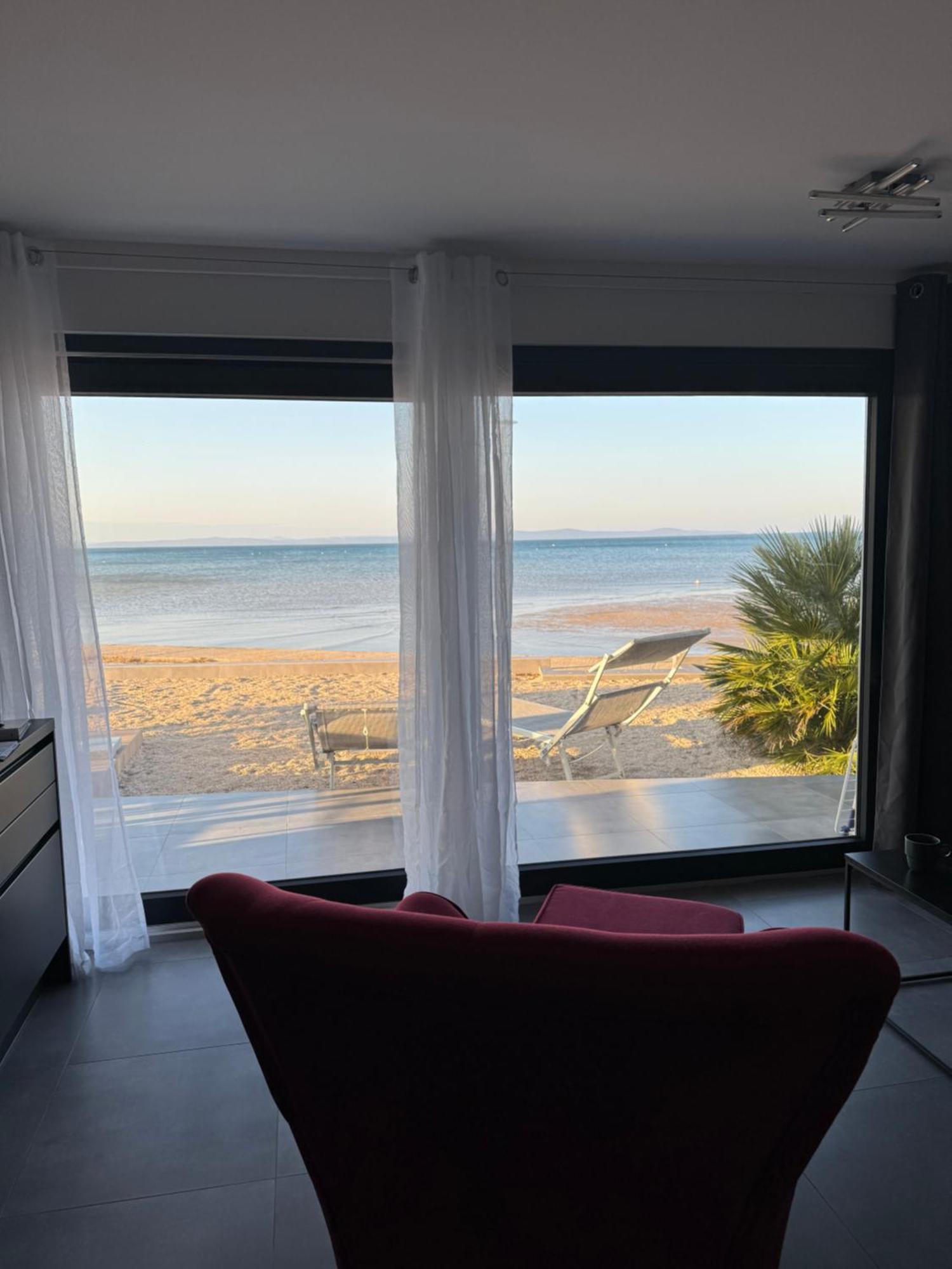 Jamc Dream Familientraum Direkt Am Meer Mit Beheiztem Pool Privlaka  Exterior foto